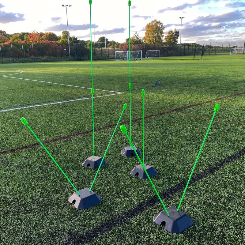 Палиці для тренувань QuickPlay Agility Poles 10 шт. green 3