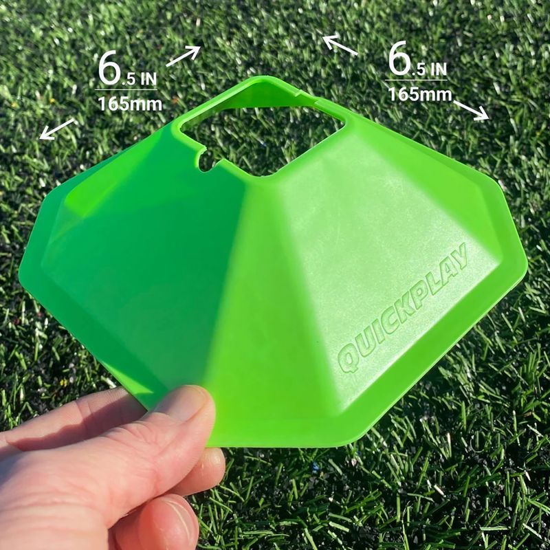 Конуси для тренувань QuickPlay Training Cones 20 шт. green 5