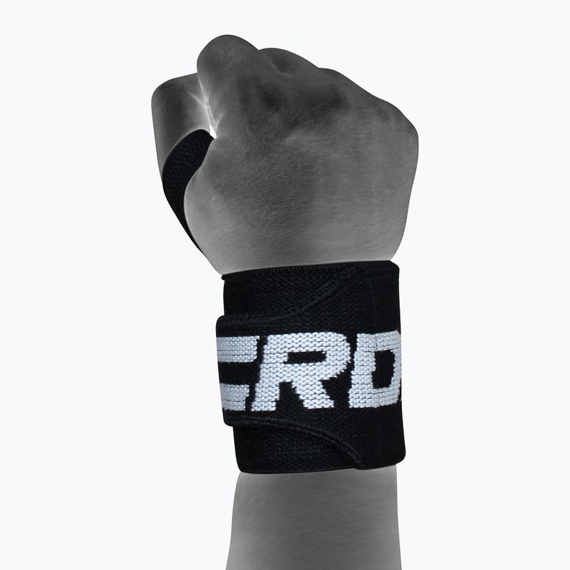 Стабілізатори зап'ястя RDX Gym Wrist Wrap Pro чорні WAH-W2B 4