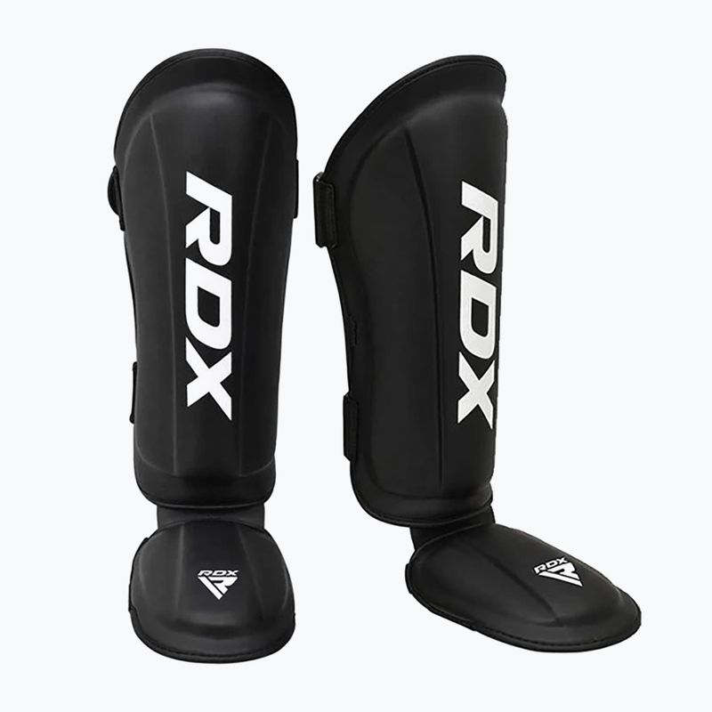 Щитки для гомілок і стоп RDX T1 Shin Instep Guards чорний
