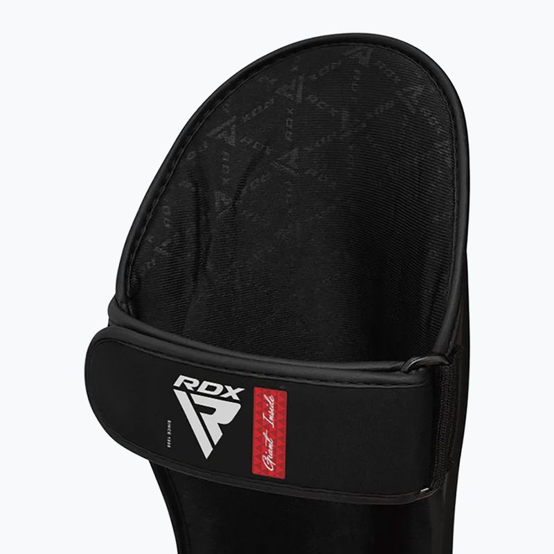 Захист гомілок та стоп RDX T1 Shin Instep Guards black 9
