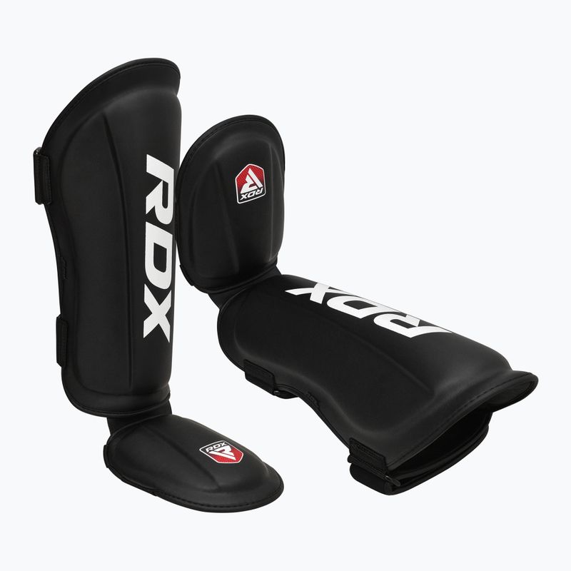 Захист гомілок та стоп RDX T1 Shin Instep guards black 3