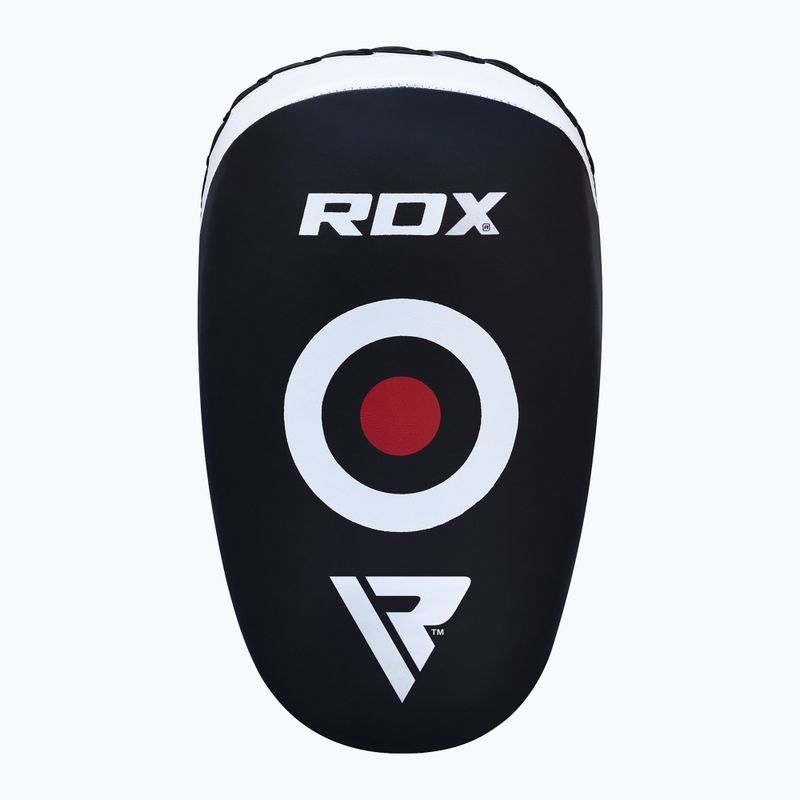 Щит для тренувань RDX T3 Muay Thai Kick Pads white/black 2