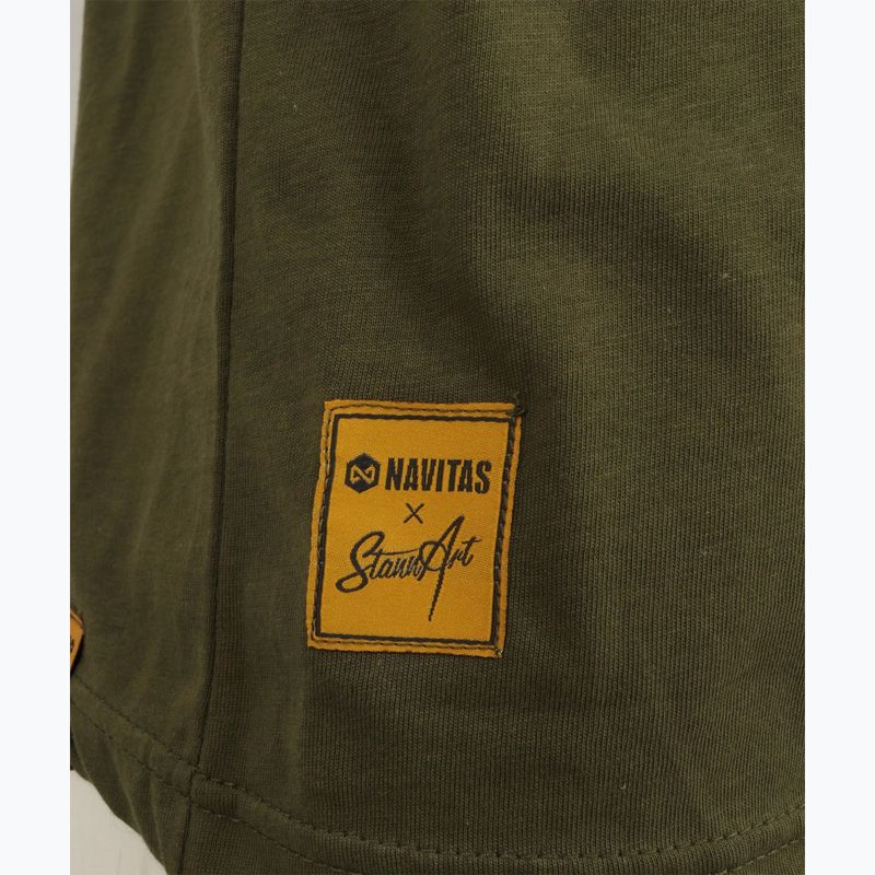Футболка чоловіча Navitas Stannart Shadow Tee green 3