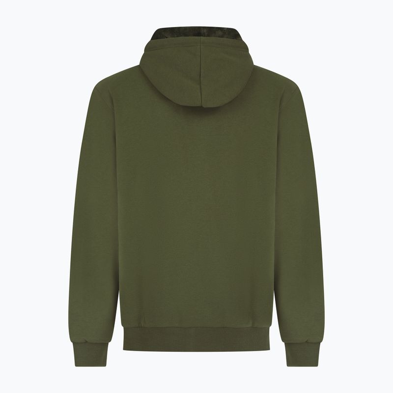 Кофта чоловіча Navitas Sherpa Zip Hoody green 2