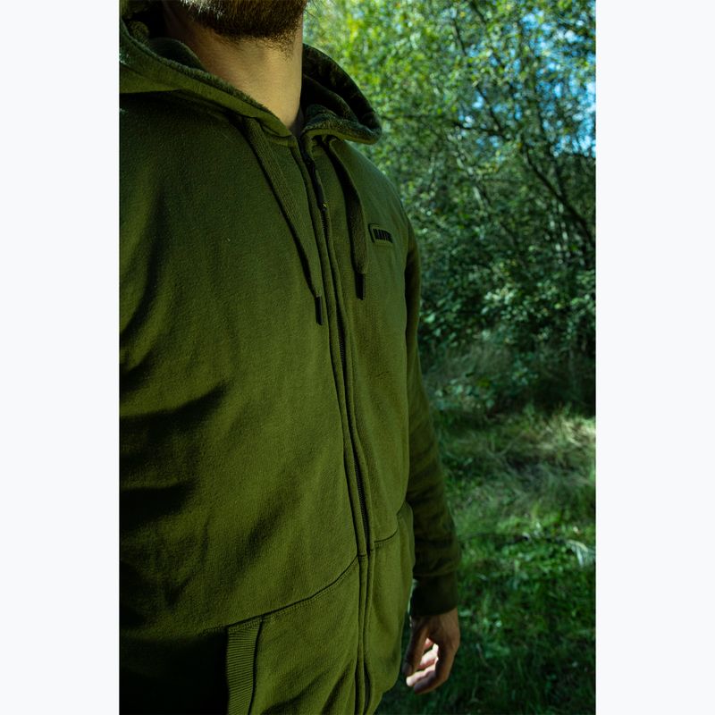 Кофта чоловіча Navitas Sherpa Zip Hoody green 7