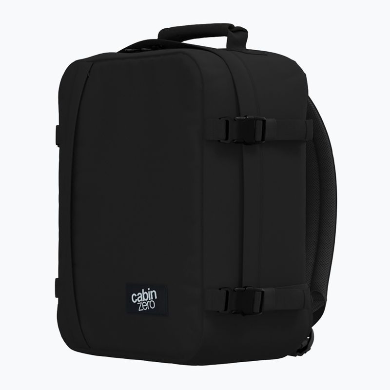 Туристичний рюкзак CabinZero Classic 28 л абсолютно чорний 4