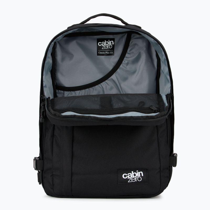 Рюкзак туристичний CabinZero Classic Plus 32 л absolute black 4
