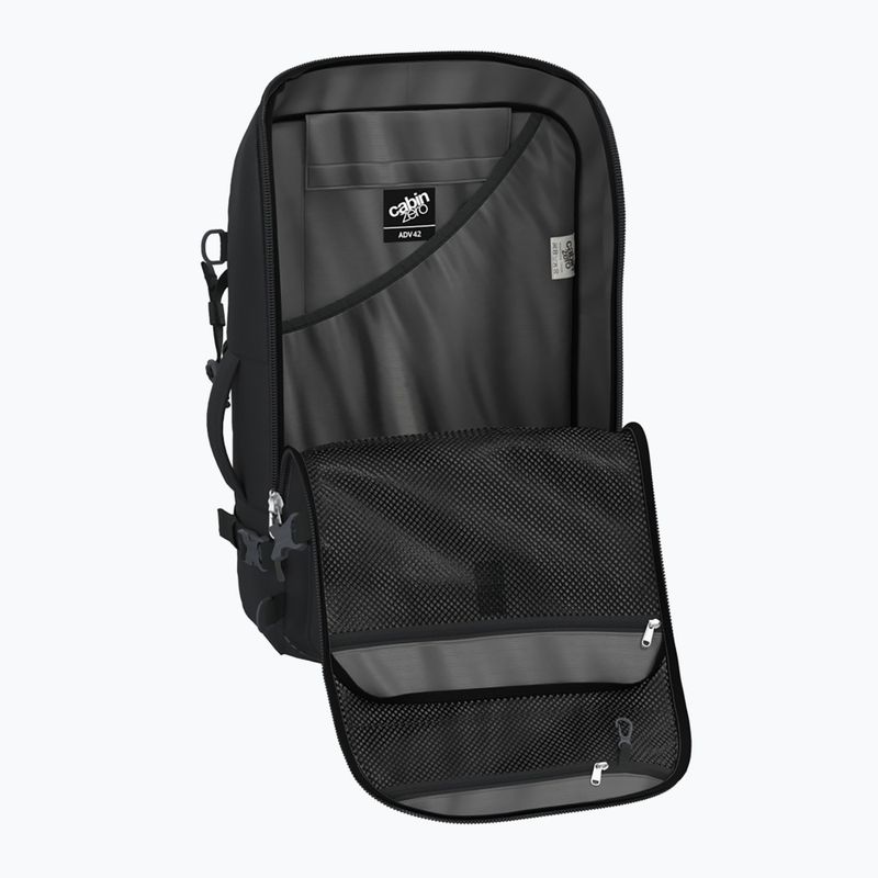 Рюкзак туристичний CabinZero Adventure 42 л absolute black 8