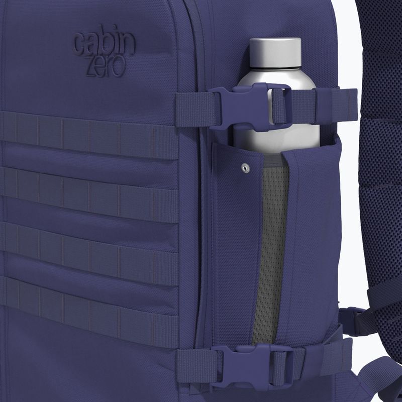 Туристичний рюкзак CabinZero Military 44 л галактика синій 9
