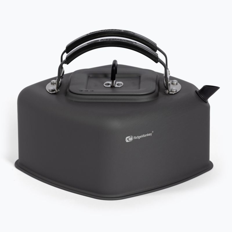 Чайник RidgeMonkey Square Kettle чорний RM112