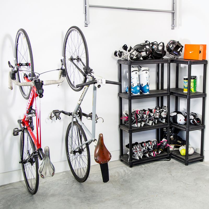 Настінна вішалка для велосипеда Hornit Clug Roadie Bike Rack біло-чорна RWB2581 7