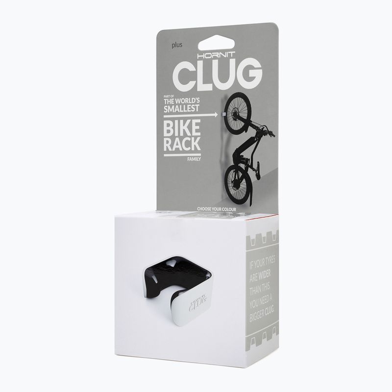 Настінна вішалка для велосипеда Hornit Clug Mtb Plus Bike Rack біло-чорна PWB2590 4