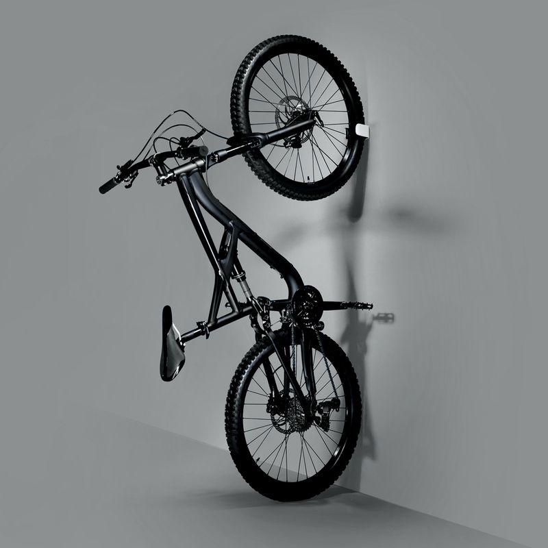 Настінна вішалка для велосипеда Hornit Clug Mtb Plus Bike Rack біло-чорна PWB2590 6