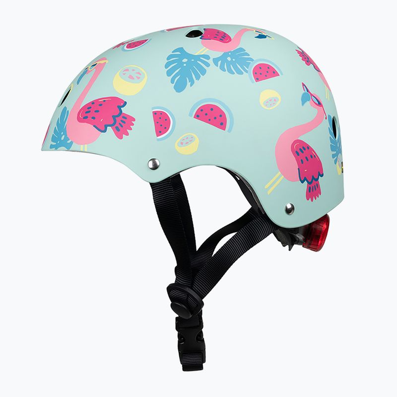 Дитячий велосипедний шолом Hornit Flaming blue/pink 5