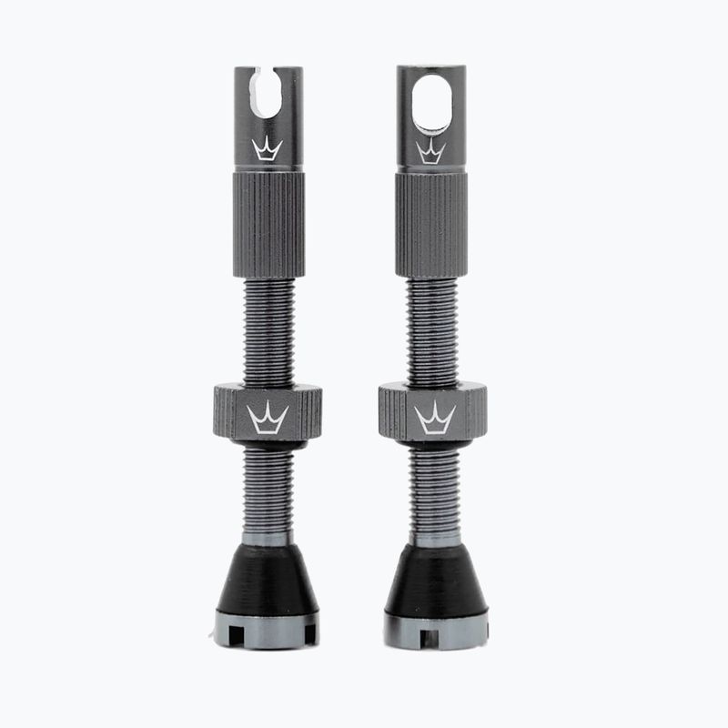 Набір клапанів presta Peaty's X Chris King Mk2 Tubeless Valves PTV2-42-SLT-12 сірий 83778