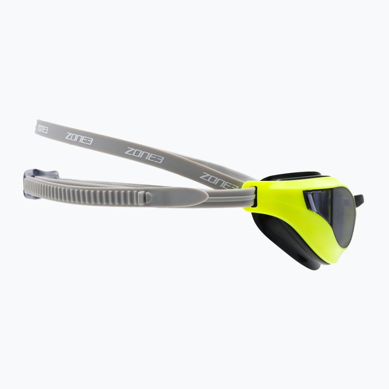 Окуляри для плавання ZONE3 Viper Speed Racing Smoke grey/lime/black SA19GOGVI105 3