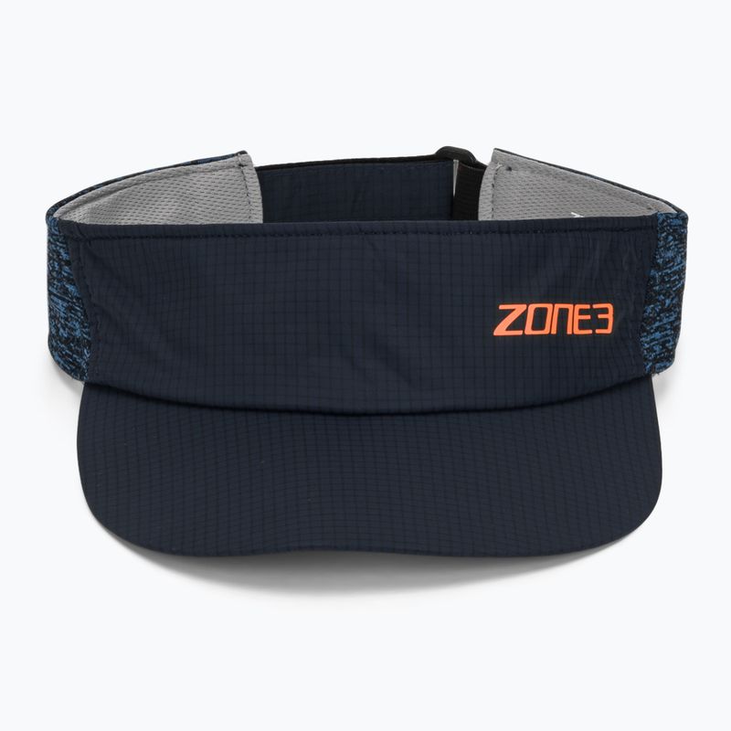 Козирок для бігу ZONE3 Lightweight Race Visor navy/blue marl/reflective silver 2
