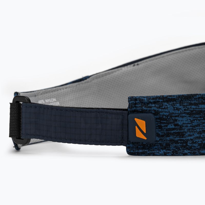 Козирок для бігу ZONE3 Lightweight Race Visor navy/blue marl/reflective silver 4