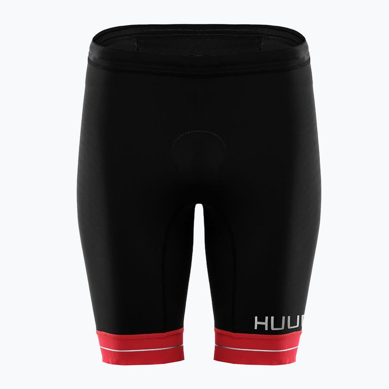 Шорти триатлонові чоловічі HUUB Race Tri Short чорно-червоні RCSH