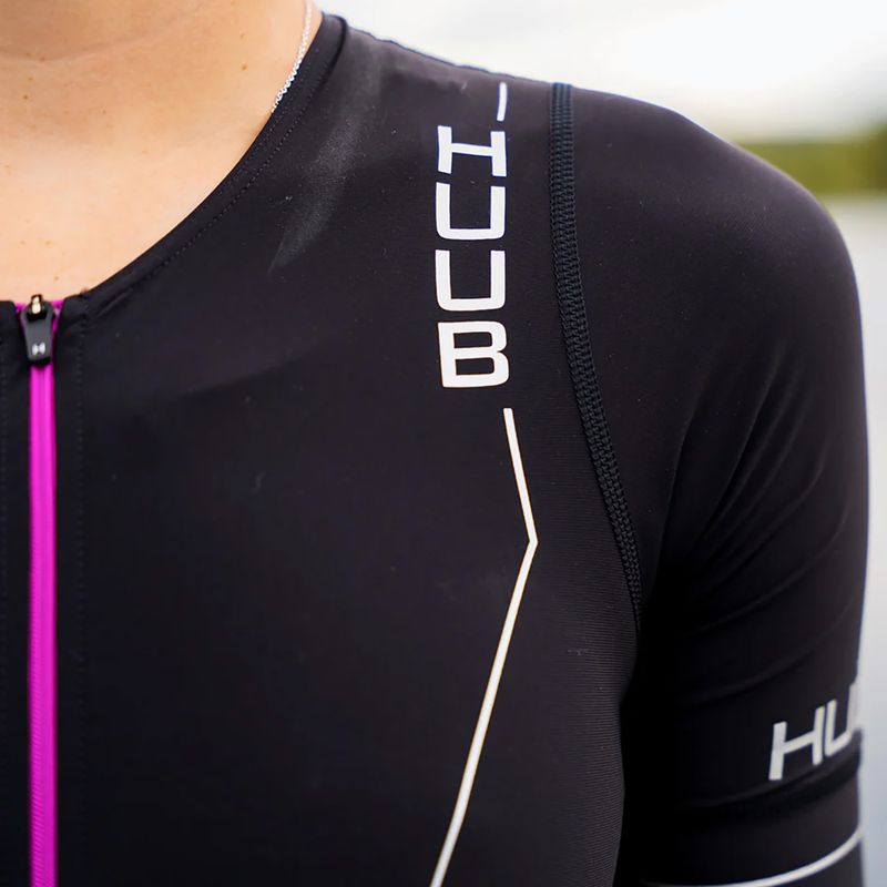 Комбінезон для триатлону жіночий HUUB Aura Long Course Tri Suit чорний AURLCS 10