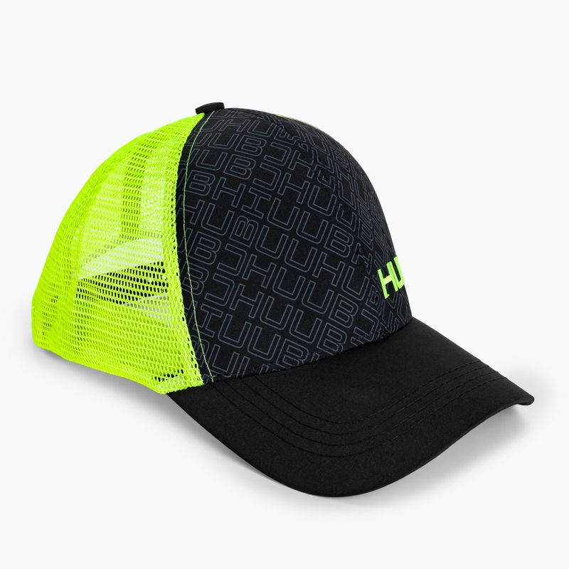 Бейсболка HUUB Running Baseball чорно-жовта A2-RBCY