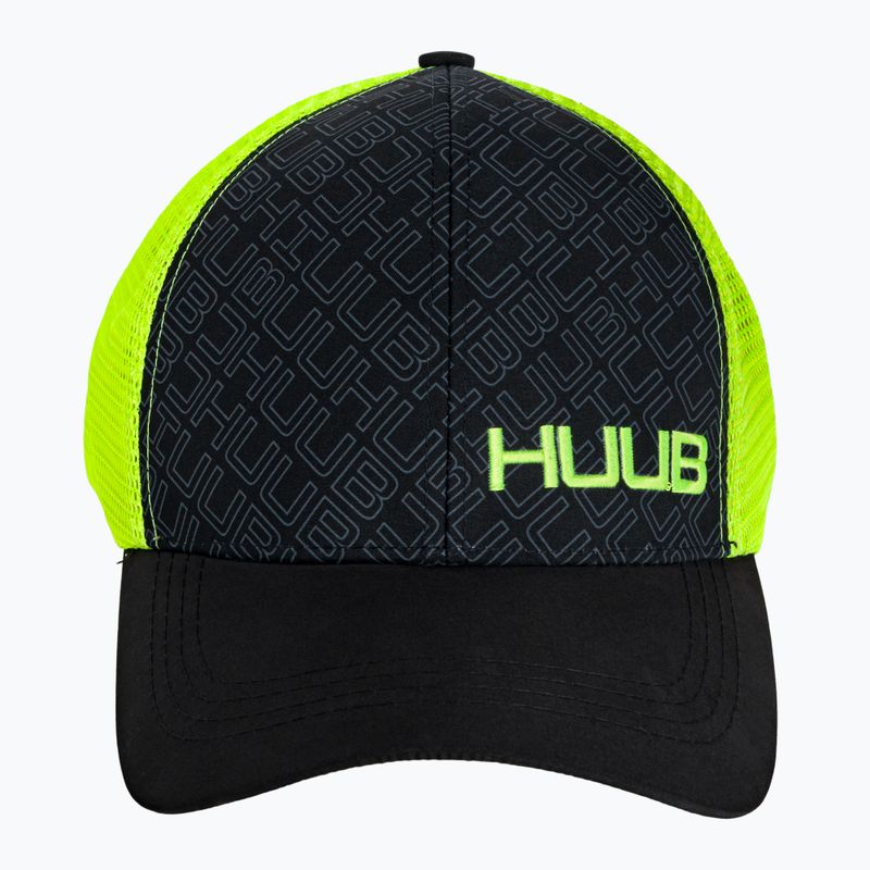 Бейсболка HUUB Running Baseball чорно-жовта A2-RBCY 4