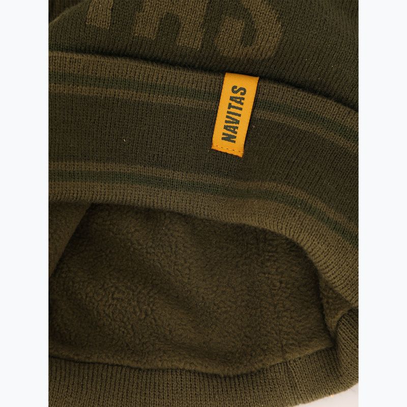 Шапка зимова Navitas Fleece Lined Ski Bobble green 4