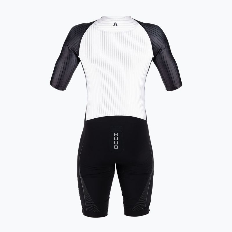 Комбінезон для триатлону чоловічий HUUB Anemoi Aero + Bonded чорний ANEPB 2