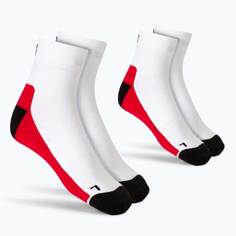 Шкарпетки для бігу HUUB Running Sock 2 pack білі RUNSOCK