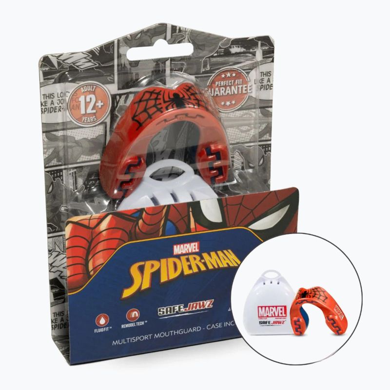 Захист щелепи дитячий SAFEJAWZ Marvel Spider Man червоний 2