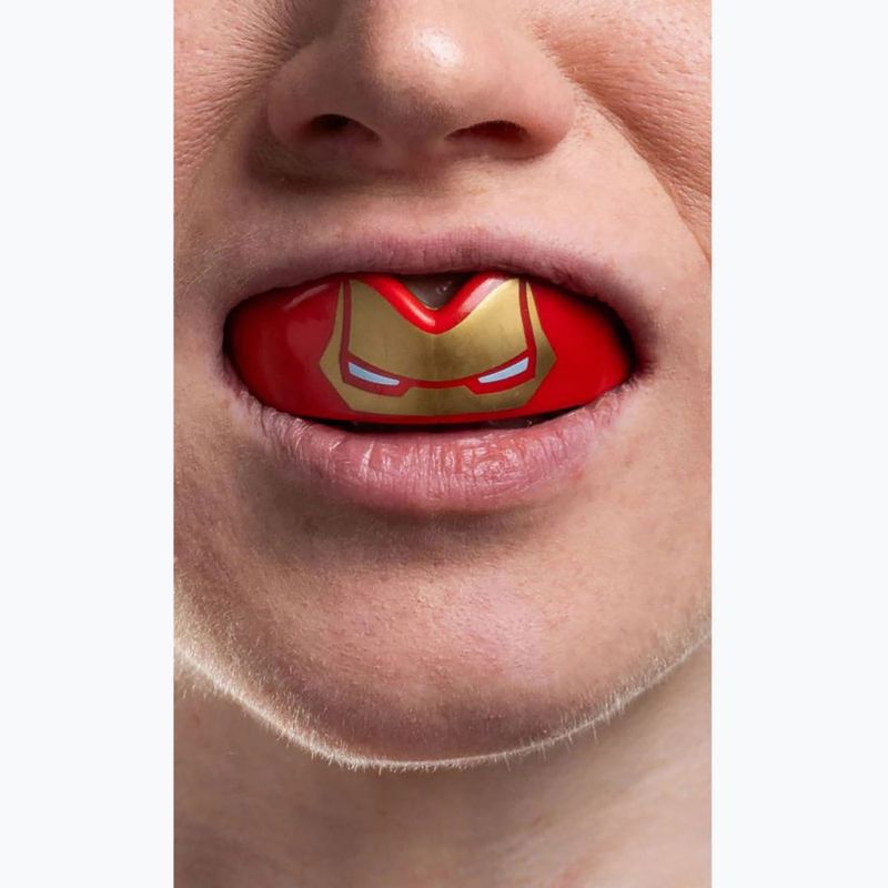 Захист щелепи дитячий SAFEJAWZ Marvel Iron Man червоний 3