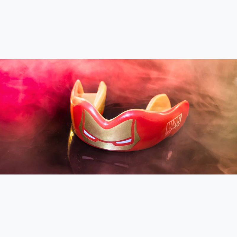 Захист щелепи дитячий SAFEJAWZ Marvel Iron Man червоний 4