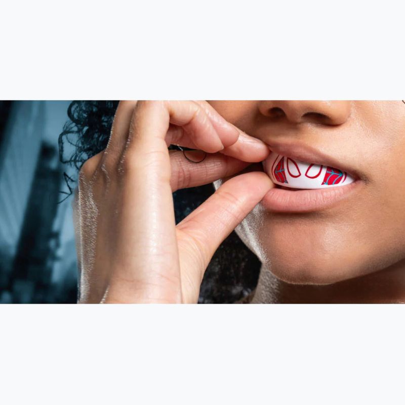 Захист щелепи SAFEJAWZ Marvel Spider Gwen білий 4