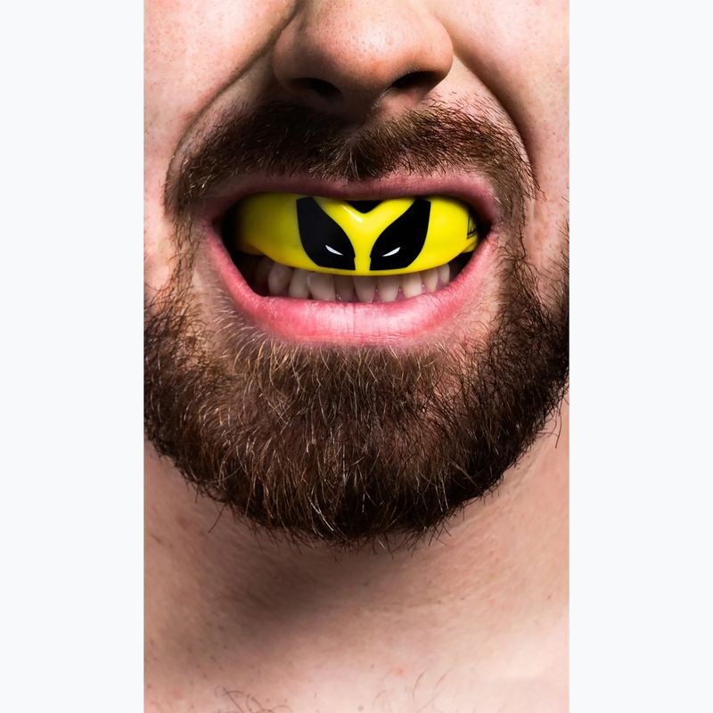 Захист щелепи SAFEJAWZ Wolverine yellow/black 2