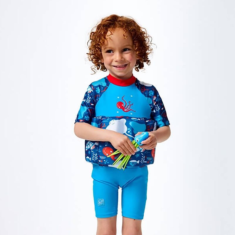 Дитячий плавальний костюм Splash About Sleeved Floatsuit морське життя 6