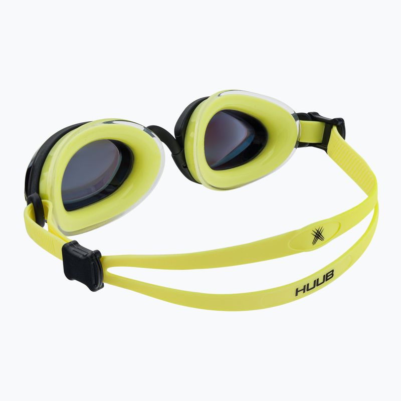 Окуляри для плавання HUUB Pinnacle Air Seal fluo yellow/black A2-PINNFY 4