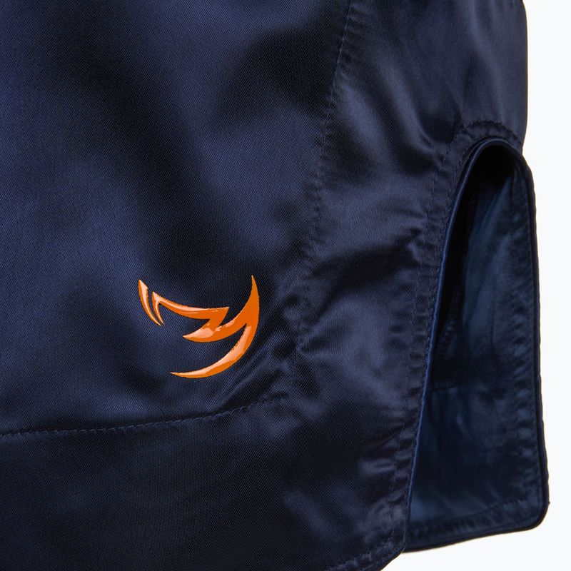 Чоловічі тренувальні шорти для тайського боксу FUMETSU Origins navy 4
