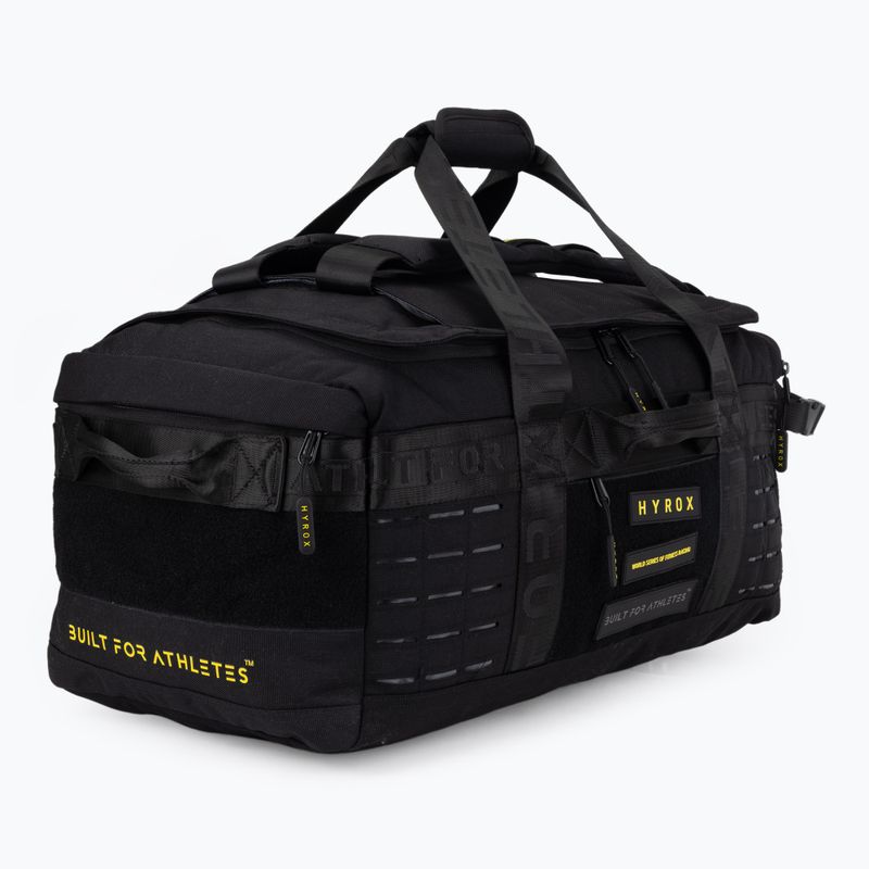 Тренувальна сумка Built For Athletes Hyrox X BFA 60 l black/yellow 2