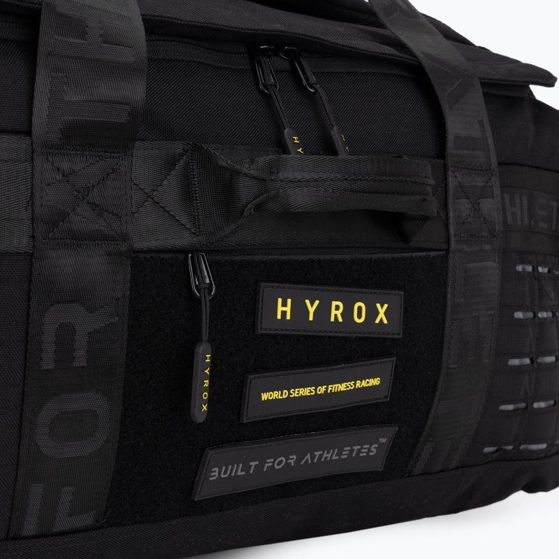 Тренувальна сумка Built For Athletes Hyrox X BFA 60 l black/yellow 4