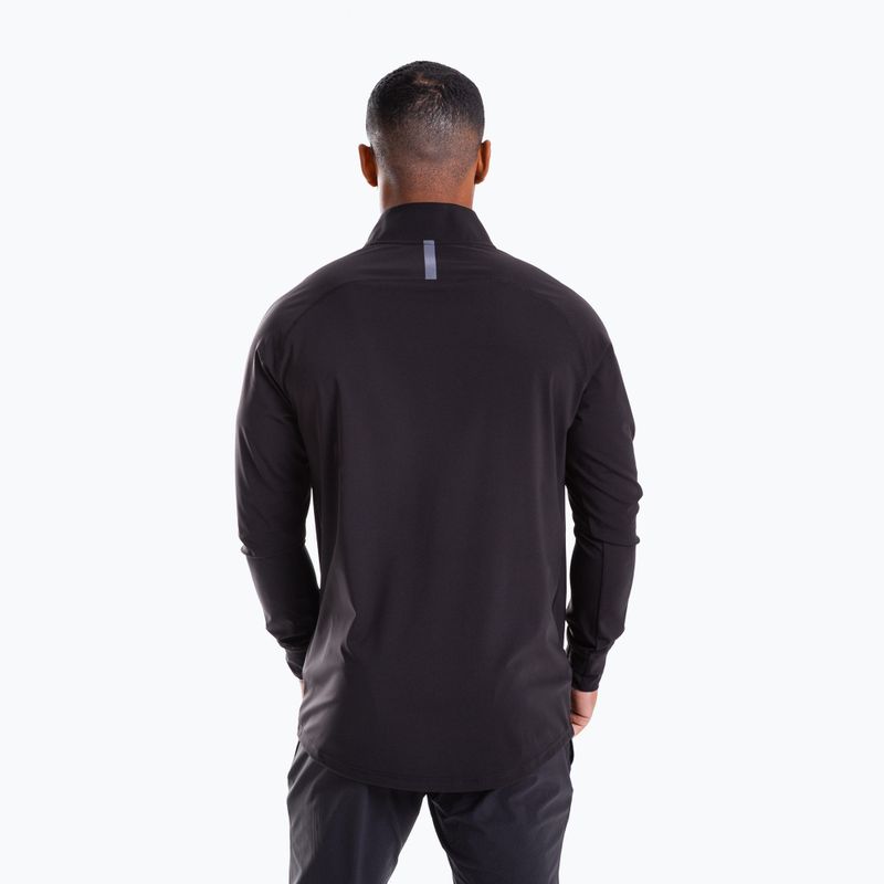 Чоловіча тренувальна кофта Built For Athletes 1/4 Zip Pullover black 2