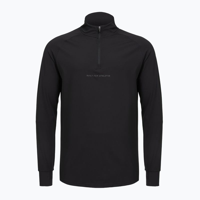 Кофта для тренувань чоловіча Built For Athletes 1/4 Zip Pullover black 3