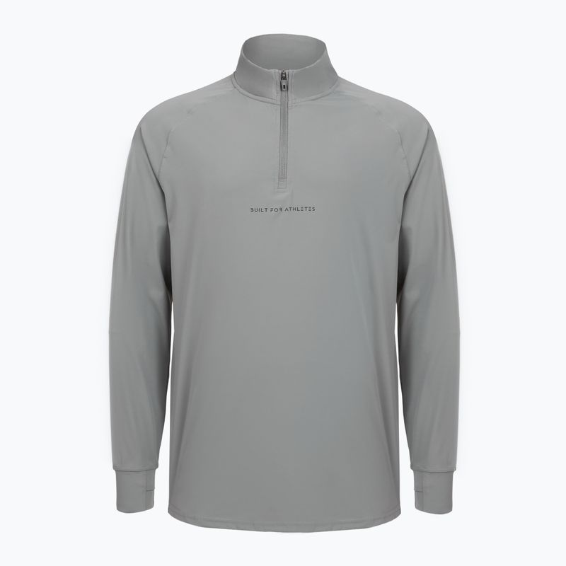 Кофта для тренувань чоловіча Built For Athletes 1/4 Zip Pullover concrete 3