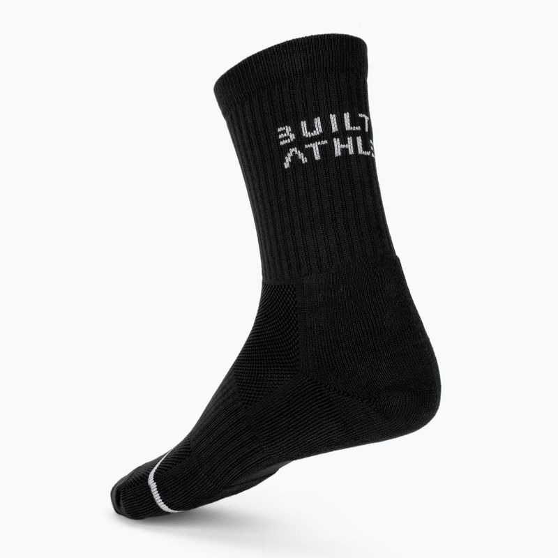 Шкарпетки Built For Athletes Crew Training black 2