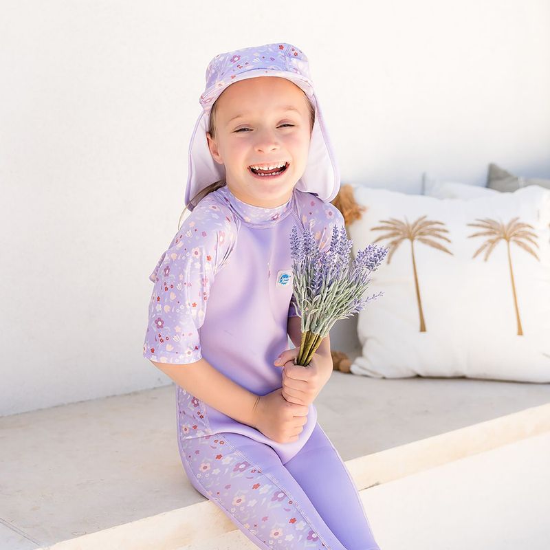 Гідрокостюм для плавання дитячий Splash About Combie UV Sun & Sea lilac spring 4