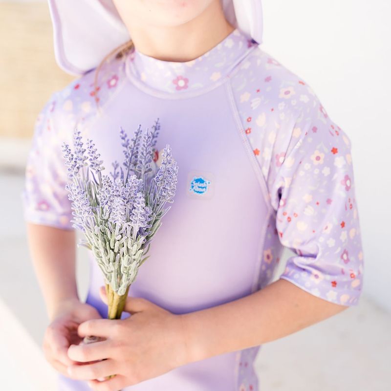 Гідрокостюм для плавання дитячий Splash About Combie UV Sun & Sea lilac spring 6