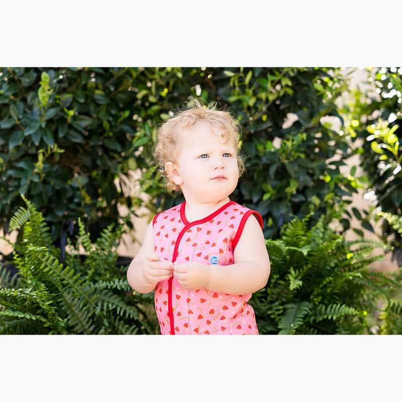 Гідрокостюм для плавання дитячий Splash About Baby Wrap strawberry field 6