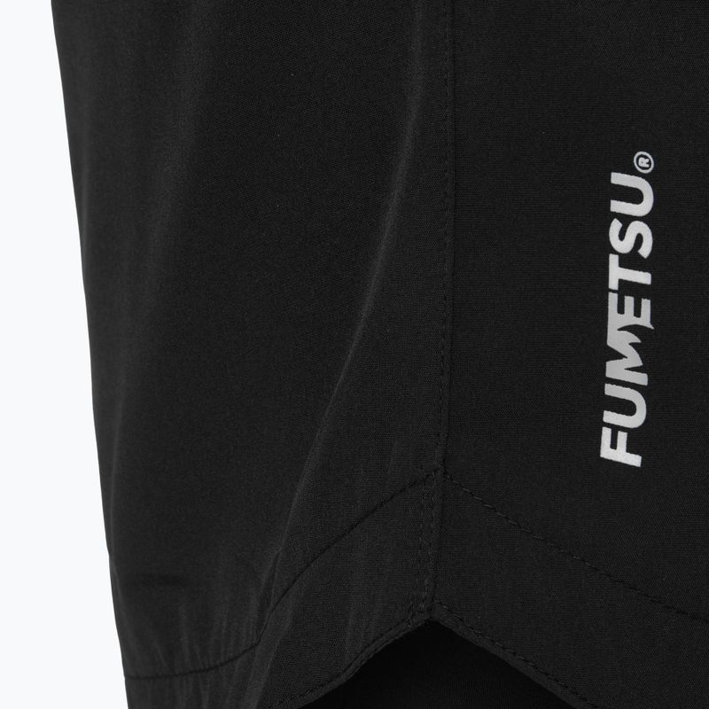 Чоловічі тренувальні шорти FUMETSU Origins Dual Layer чорні 4