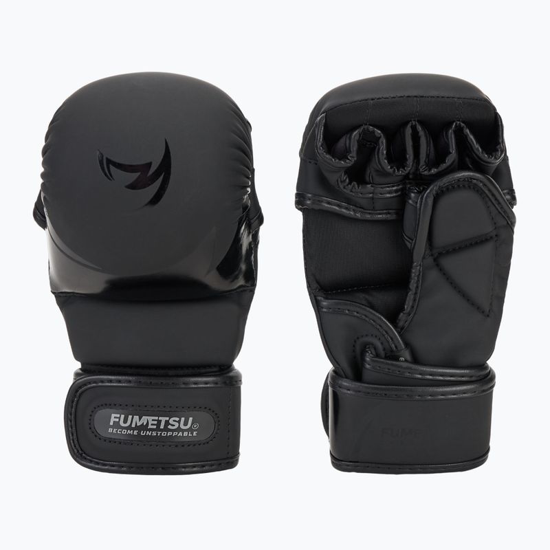 Рукавиці MMA дитячі FUMETSU Ghost S3 Sparring black/ black