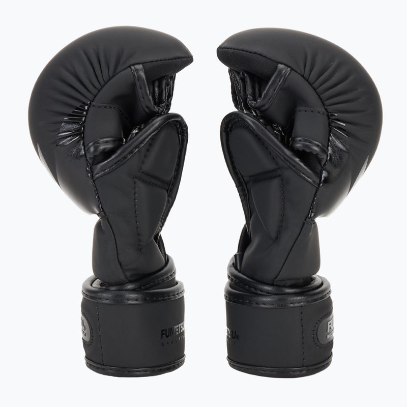 Рукавиці MMA дитячі FUMETSU Ghost S3 Sparring black/ black 4